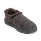 Muk Luks Men's John Slide Slippers, Size: Medium, Dark Brown