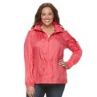 Plus Size Columbia Stone Creek Hooded Anorak Jacket, Women's, Size: 3xl, Brt Pink