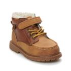 Oshkosh B'gosh&reg; Haslett Toddler Boys' Ankle Boots, Size: 7 T, Beig/green (beig/khaki)