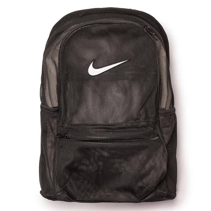 Nike Brasilia 7 Mesh Backpack, Black