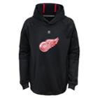 Boys 8-20 Detroit Red Wings Mach Hoodie, Size: M 10-12, Black