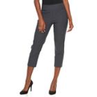 Women's Apt. 9&reg; Millennium Capri Dress Pants, Size: 6, Dark Grey