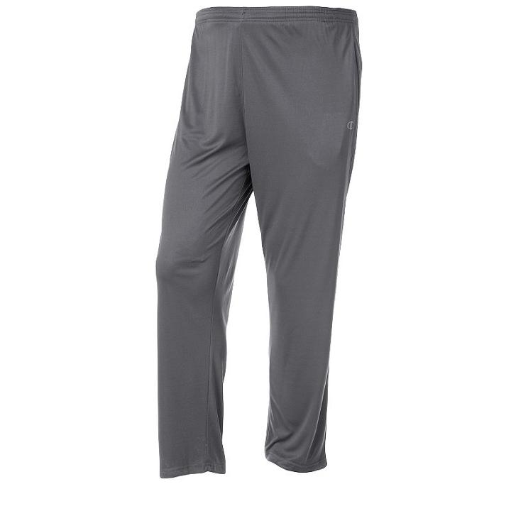 Big & Tall Champion Solid Performance Pants, Men's, Size: Xxl Tall, Grey (charcoal)