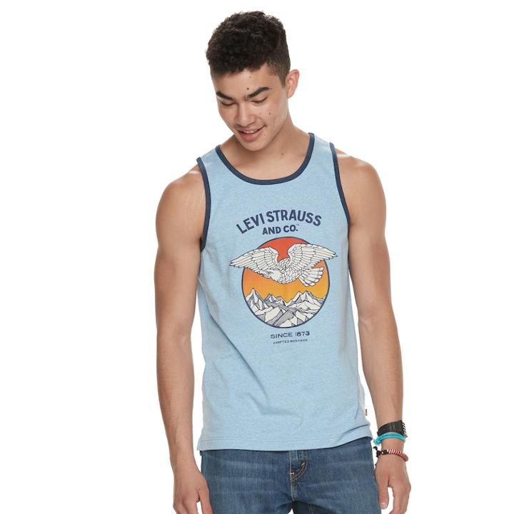 Men's Levi's Babel Tank, Size: Medium, Med Blue