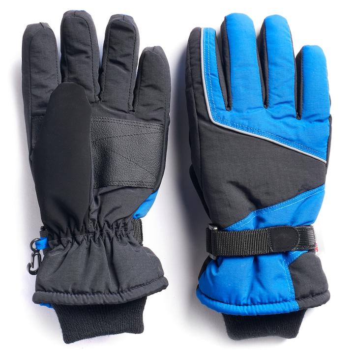 Boys 4-20 Tek Gear Ski Gloves, Size: 8-20, Dark Blue