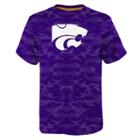 Boys 8-20 Kansas State Wildcats Vector Dri-tek Tee, Size: L 14-16, Purple