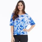 Women's Balance Collection Goldie Open Twist Back Top, Size: Large, Light Blue