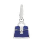 Giorgio Martello Giorgio Martello Sterling Silver Handbag Charm, Women's, Blue