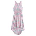 Girls 7-16 So&reg; Cutout Back Maxi Dress, Size: L/12, Light Grey