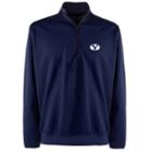 Men's Byu Cougars 1/4-zip Leader Pullover, Size: Large, Blue