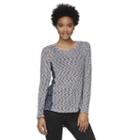 Juniors' Trixxi Lace Side Tunic Top, Girl's, Size: Xs, Blue (navy)