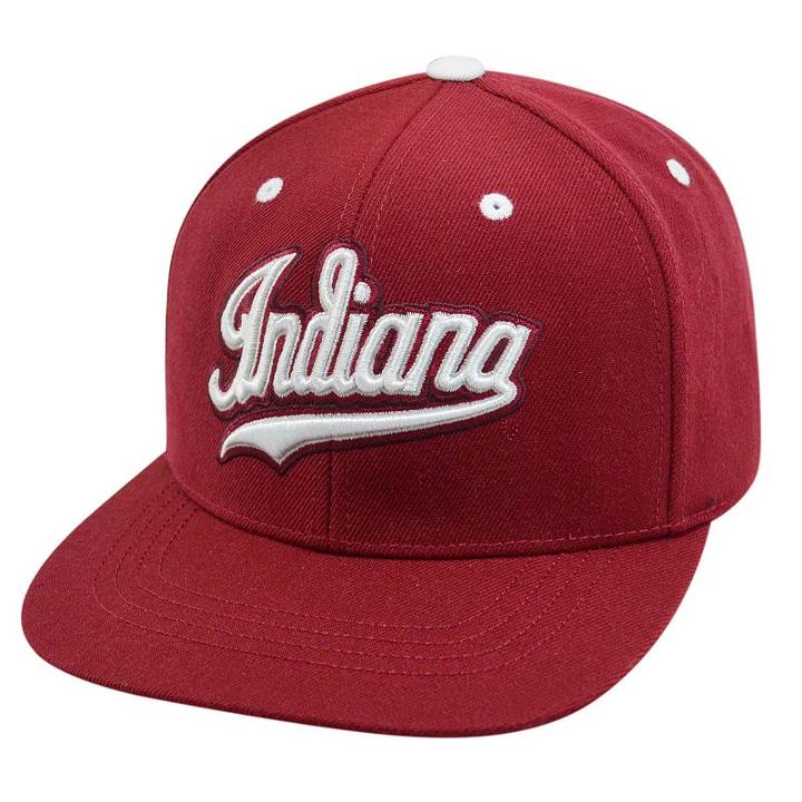 Adult Top Of The World Indiana Hoosiers Flat-bill Cap, Med Red