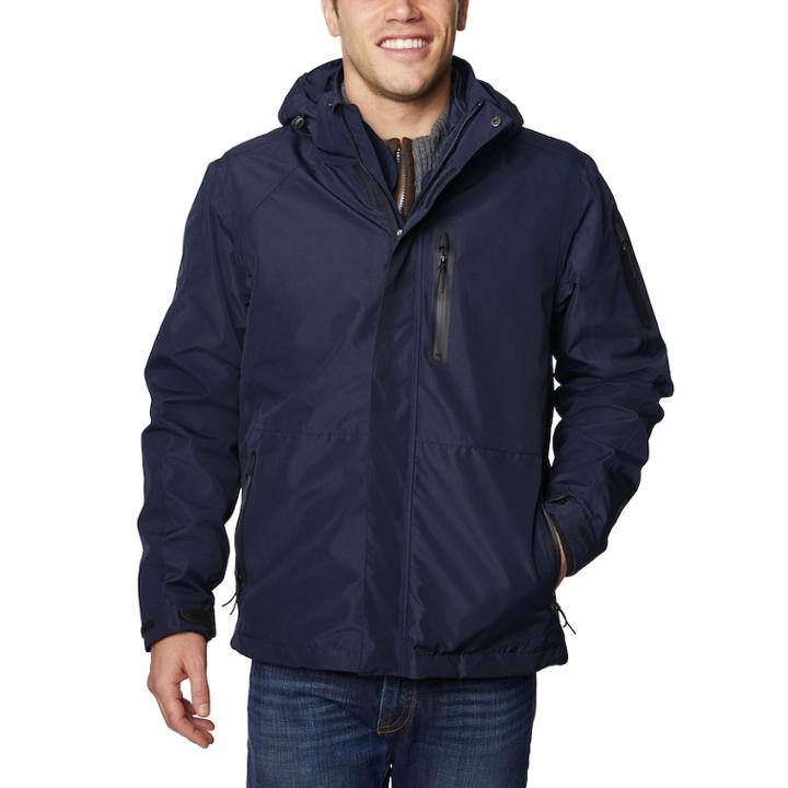 Men's Halitech 3-in-1 Systems Jacket, Size: Large, Blue (navy)