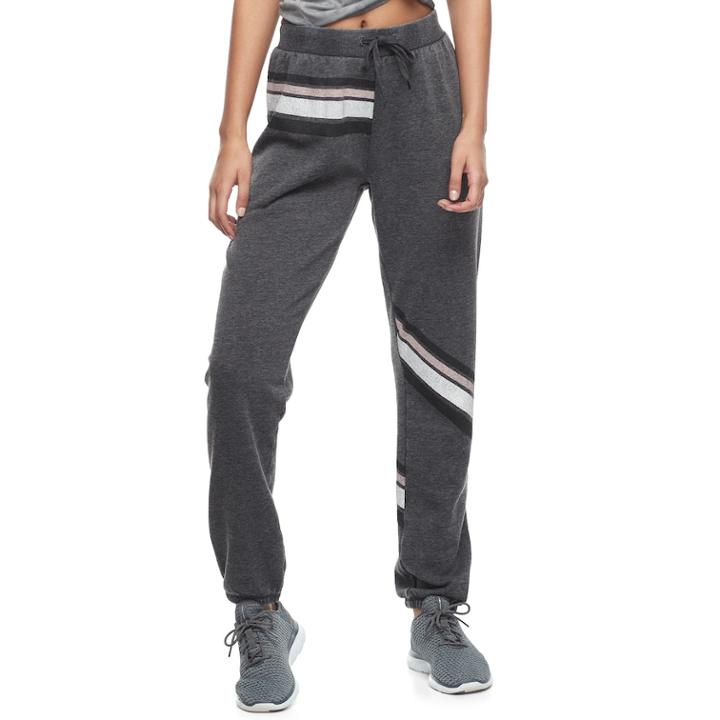 Juniors' Cloud Chaser Burnout Jogger Pants, Teens, Size: Small, Oxford