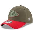 Adult New Era Kansas City Chiefs 39thirty Salute To Service Flex-fit Cap, Men's, Size: Medium/large, Brown