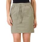 Women's Haggar Drawstring Skirt, Size: Xxl, Med Brown