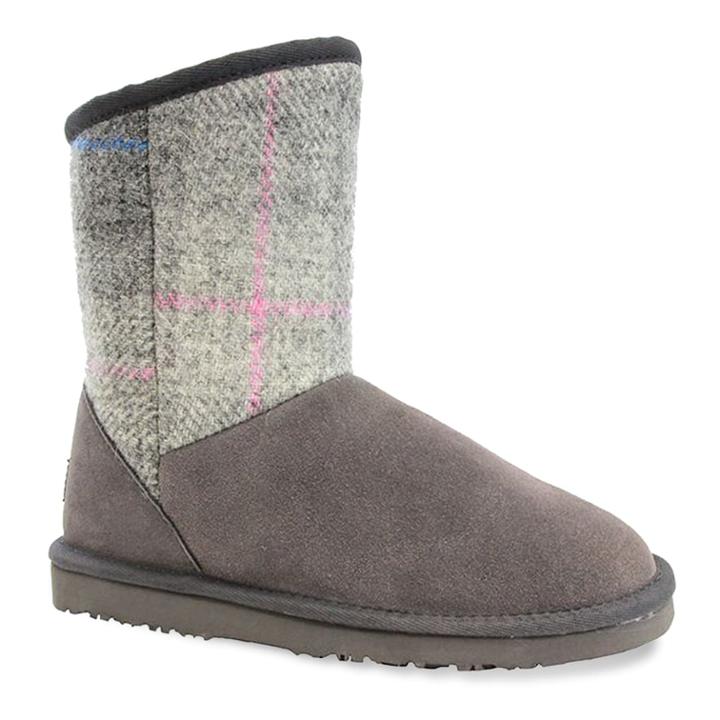 Lamo Wembley Women's Winter Boots, Size: 6, Gray Pink