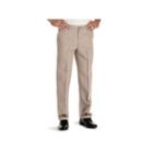 Men's Lee Total Freedom Relaxed-fit Stain Resist Flat-front Pants, Size: 33x30, Lt Beige