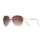 Lc Lauren Conrad Crux 59mm Aviator Sunglasses, Gold