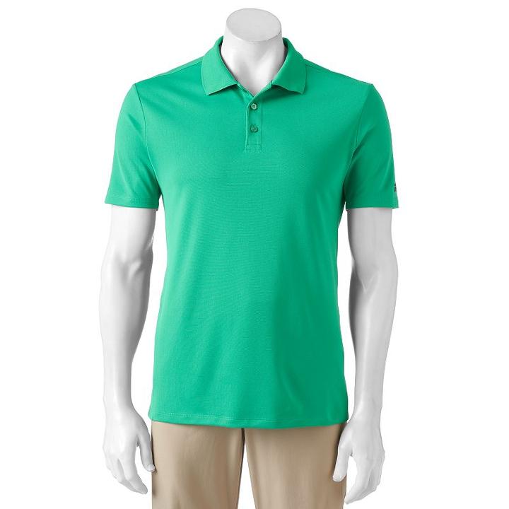 Men's Fila Sport Golf&reg; Fitted Pro Core Performance Polo, Size: Small, Med Green