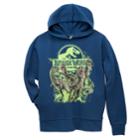 Boys 8-20 Jurassic World Pull-over Hoodie, Size: Large, Blue (navy)