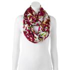 Manhattan Accessories Co. Floral Infinity Scarf, Women's, Med Pink