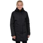 Women's Champion Hooded Puffer 3-in-1 Systems Jacket, Size: Medium, Black