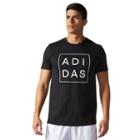 Men's Adidas Stack Climalite Tee, Size: Xxl, Black