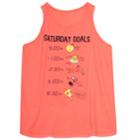 Girls 7-16 & Plus Size Harper & Elliott Trapeze Graphic Tank Top, Size: Small, Lt Orange