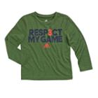 Boys 4-7x Adidas Climalite Resp3ct My Game Tee, Boy's, Size: 4, Dark Green