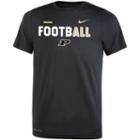 Boys 8-20 Nike Purdue Boilermakers Legend Football Tee, Size: Xl 18-20, Black