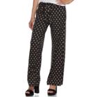 Juniors' Joe B Wide-leg Tie Front Pants, Teens, Size: Medium, Brown Oth