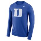 Men's Nike Duke Blue Devils Dri-fit Logo Tee, Size: Medium