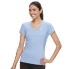 Women's Fila Sport&reg; Short Sleeve V-neck Tee, Size: Xs, Light Blue