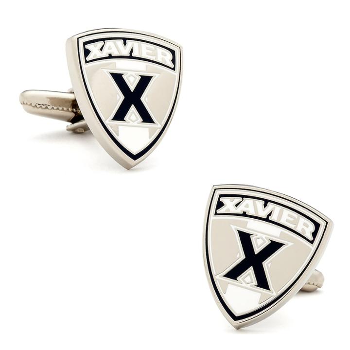 Xavier Musketeers Cuff Links, Multicolor