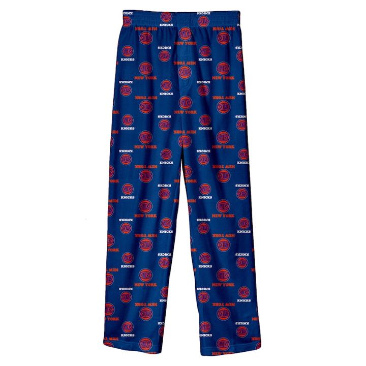 Boys 8-20 New York Knicks Team Lounge Pants, Size: L 14-16, Blue