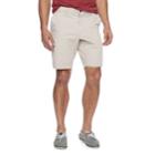 Men's Sonoma Goods For Life&trade; Flexwear Flat-front Shorts, Size: 42, Silver