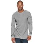 Big & Tall Sonoma Goods For Life&trade; Slim-fit Thermal Performance Crewneck Tee, Men's, Size: 3xl Tall, White