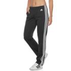 Women's Adidas Designed 2 Move Striped Performance Pants, Size: Xs, Black