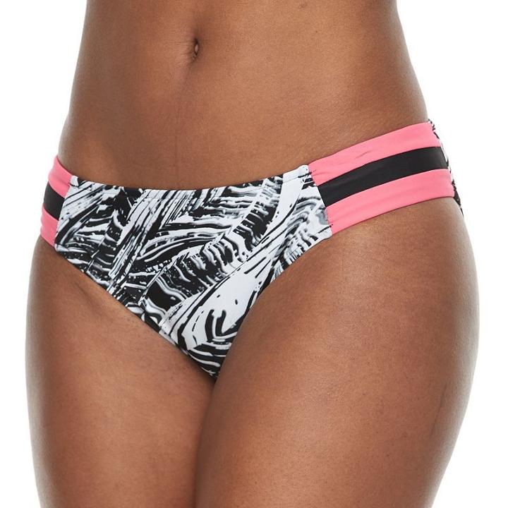 Women's Rbx Batik Scoop Bikini Bottoms, Size: Medium, Oxford