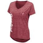Women's Stanford Cardinal Wordmark Tee, Size: Large, Med Red