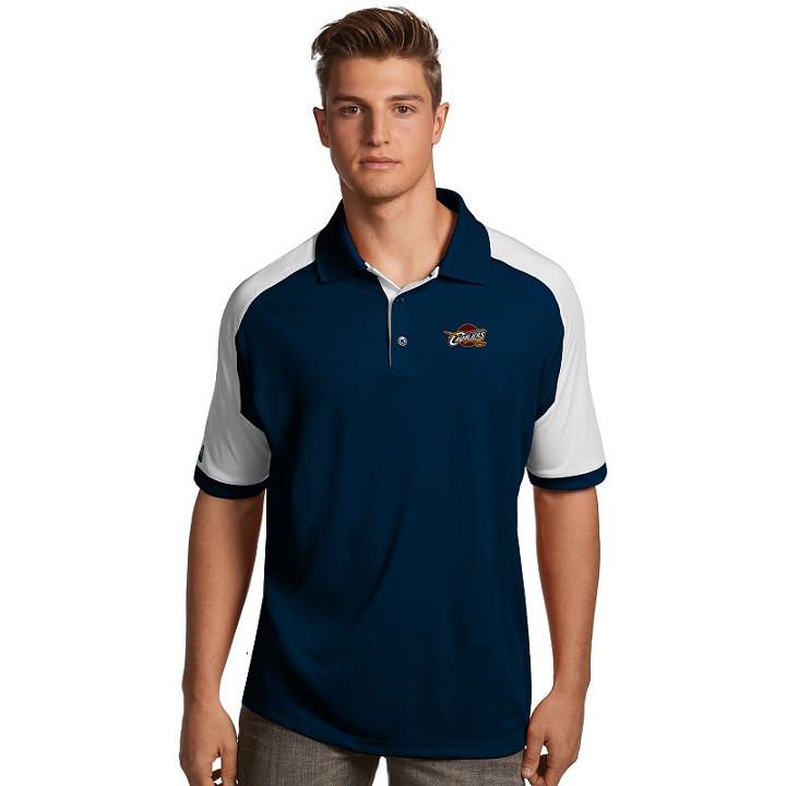 Men's Antigua Cleveland Cavaliers Century Polo, Size: Xxl, Blue (navy)