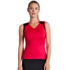 Women's Tail Jennilyn V-neck Tennis Tank Top, Size: Small, Brt Red