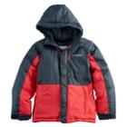 Boys 4-7 Columbia Heavyweight Hooded Jacket, Size: 6-7, Med Red