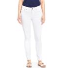Women's Izod Skinny Ankle Jeans, Size: 8, Natural