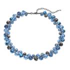 Napier Braided Beaded Chunky Necklace, Women's, Blue