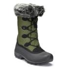 Kamik Momentum Women's Waterproof Winter Boots, Size: Medium (8), Beig/green (beig/khaki)