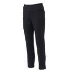 Women's Elle&trade; Pull-on Dress Capris, Size: Medium, Black
