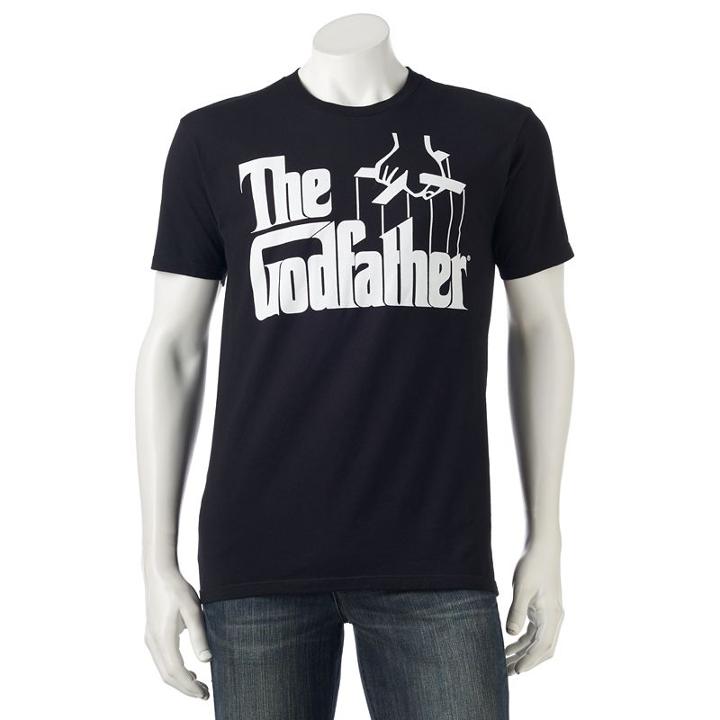 Men's The Godfather Tee, Size: Small, Black
