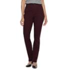 Women's Gloria Vanderbilt Amanda Classic Tapered Trouser Pants, Size: 16 Avg/reg, Med Purple